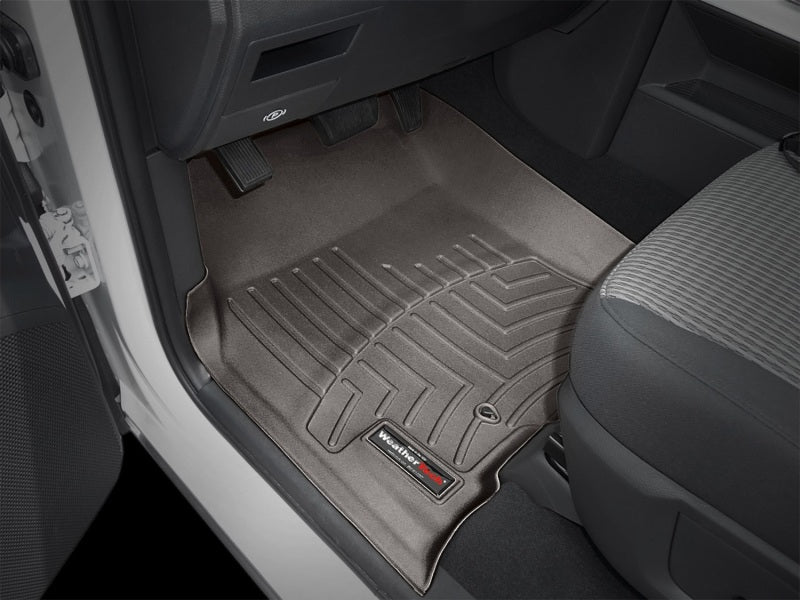 WeatherTech 2009+ Dodge Ram 1500 Front FloorLiner - Cocoa (Fits Quad/Regular Cab)