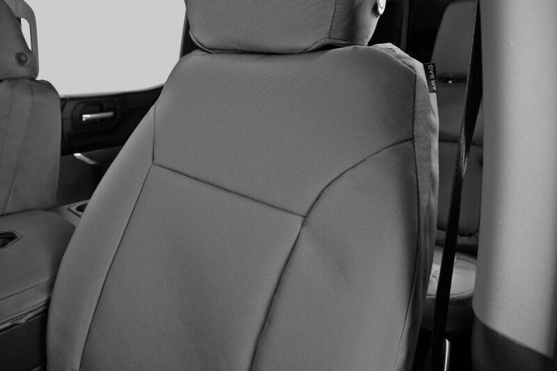 Covercraft 18-24 Mercedes Sprinter Endura PrecisionFit Custom Front Row Seat Covers - Silver/Silver