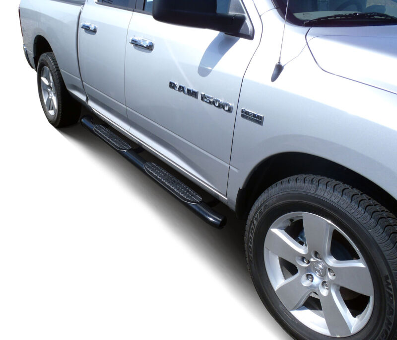 Westin 2009-2018 Dodge/Ram 15/25/3500 Crew Cab PRO TRAXX 4 Oval Nerf Step Bars - Black