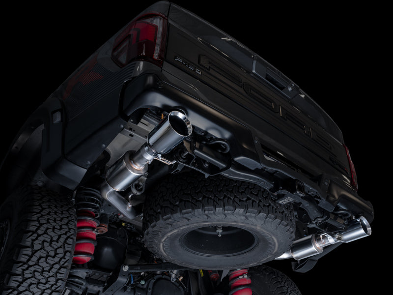 AWE Tuning Gen 3 Raptor R SwitchPath Exhaust - Chrome Silver Tips