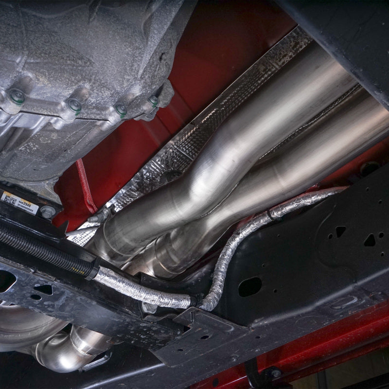 Stainless Works 2019+ Chevrolet Silverado 5.3/6.2 Catted Headers 1-7/8in Primaries 3in Leads X-Pipe