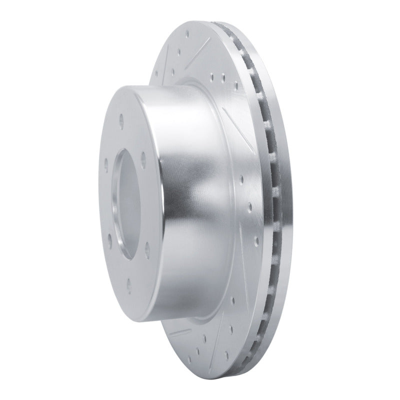 R1 19-25 Ford Ranger (USA/Canada) Rear Left Drilled & Slotted Silver Brake Rotor