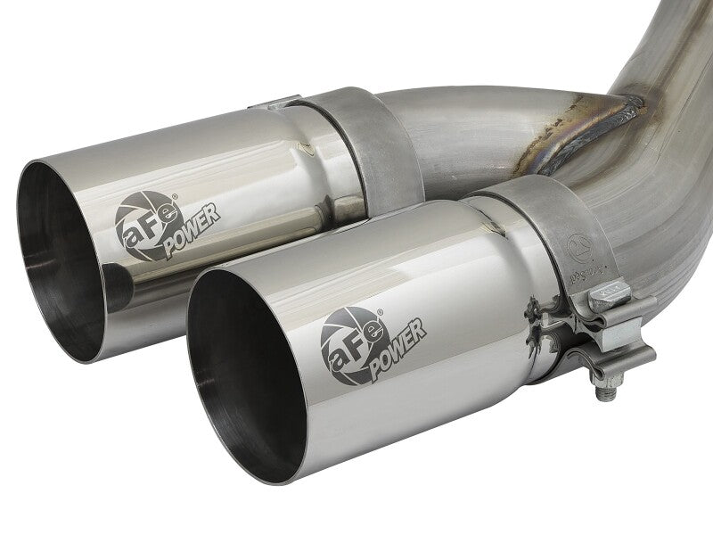aFe POWER Rebel Series 3.5in SS Cat Back Exhaust w/Pol Tips 19-21 RAM V8-6.4L Hemi