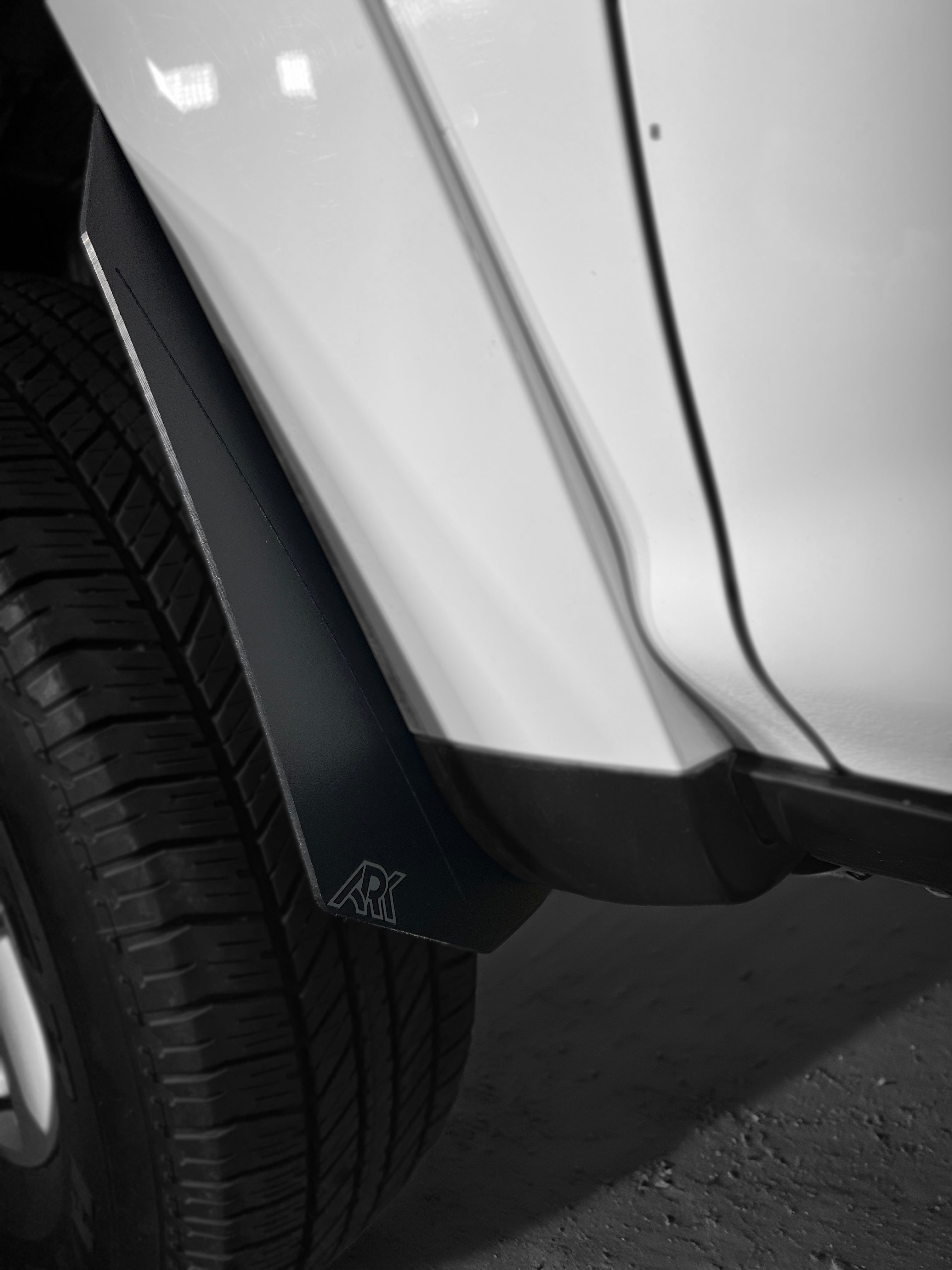 Toyota 4Runner Micro Flare Mud Flap Deletes for 2010-2024 models, enhancing style and reducing mud splash.