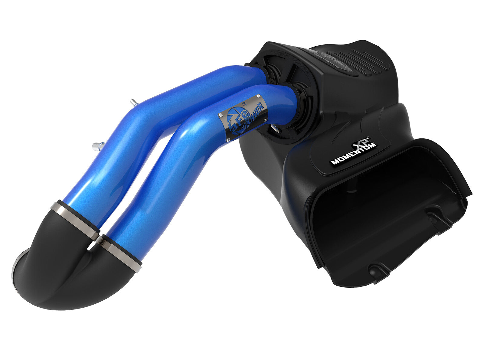 Momentum Xp Cold Air Intake System w/ Pro Dry S Filter Blue Ford F-150 15-20 V8-5.0L aFe Power