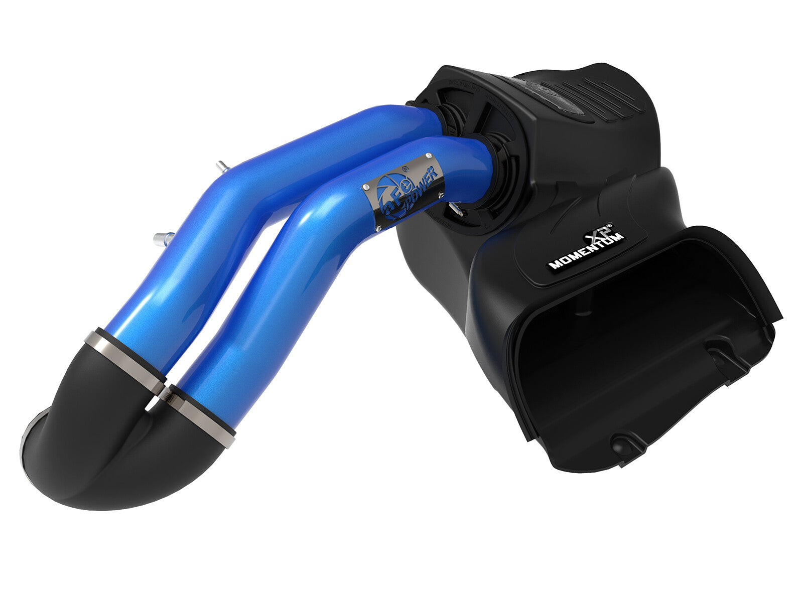 Momentum Xp Cold Air Intake System w/ Pro 5R Filter Blue Ford F-150 15-20 V8-5.0L aFe Power