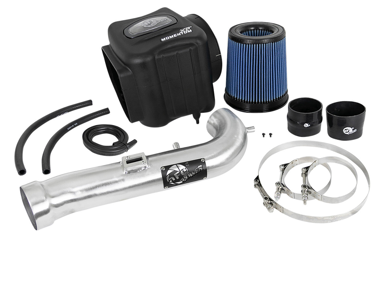 Momentum Xp Cold Air Intake System w/ Pro 5R Filter Brushed GM Silverado/Sierra 1500 14-19 / Tahoe/Suburban/Yukon/XL/Escalade 15-20 V8-5.3L/6.2L aFe Power