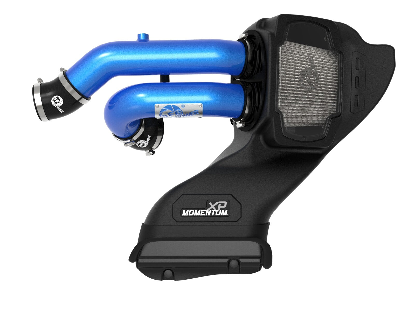 Momentum Xp Cold Air Intake System w/ Pro Dry S Filter Blue Ford F-150 Raptor 21-26 V6-3.5L (tt) aFe Power