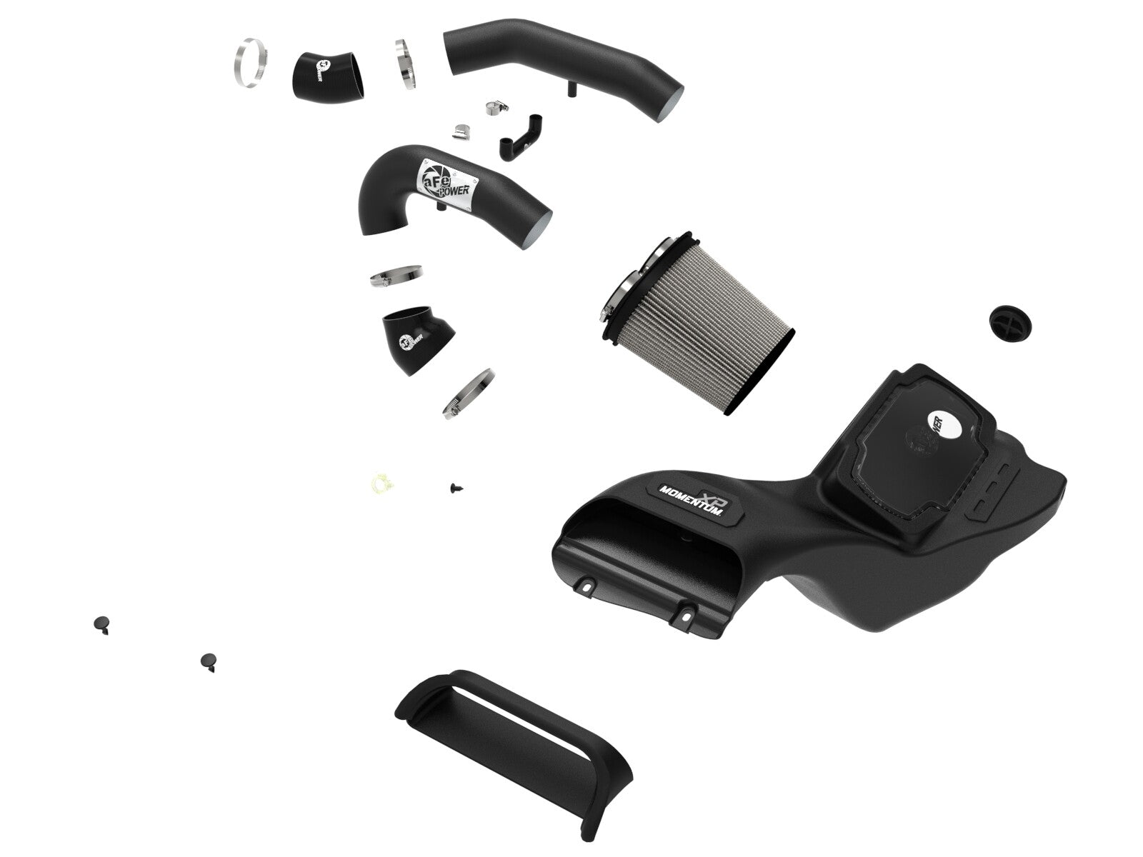 Momentum Xp Cold Air Intake System w/ Pro Dry S Filter Ford F-150 Raptor 21-26 V6-3.5L (tt) aFe Power