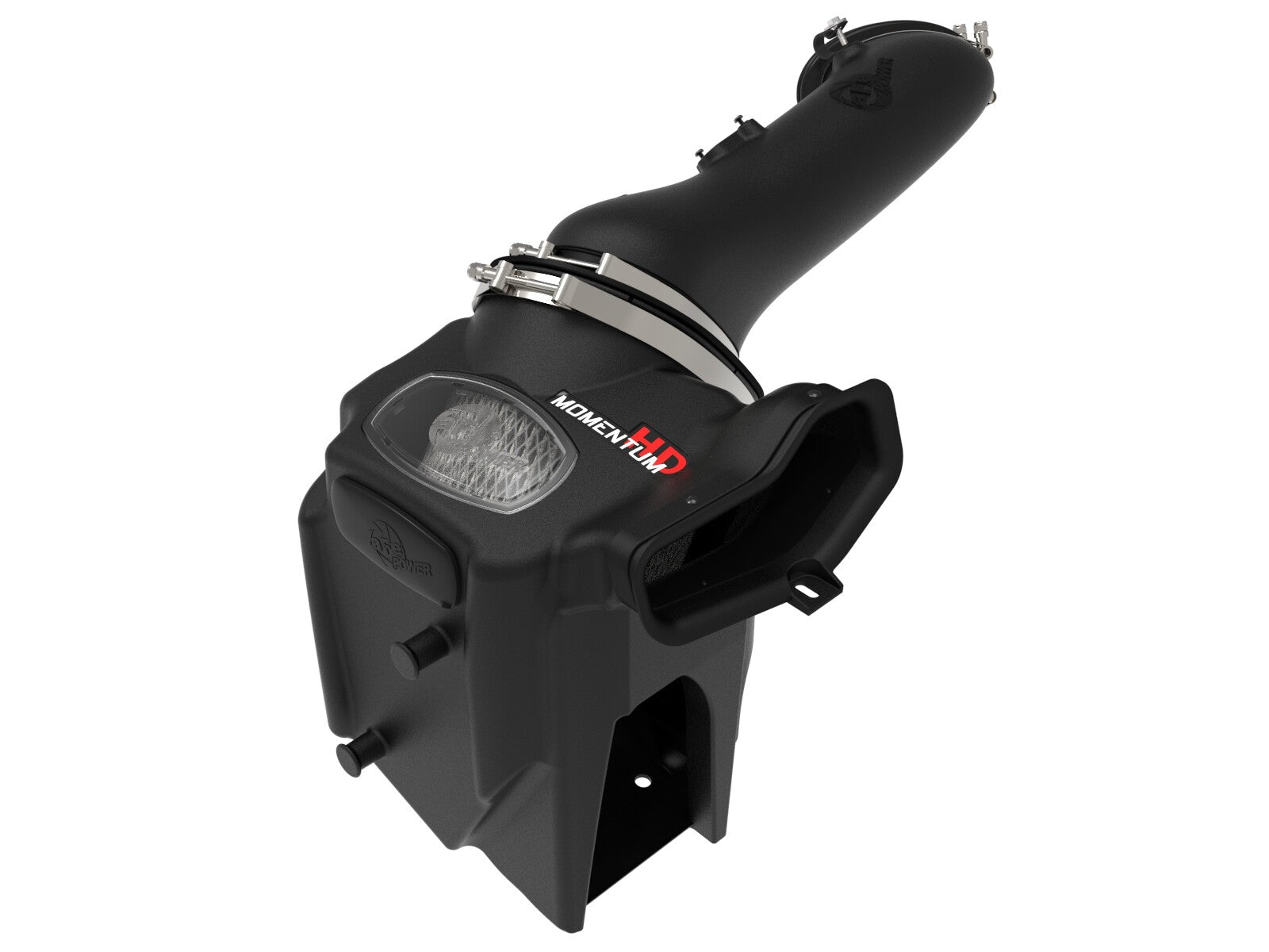 Momentum HD Cold Air Intake System w/ Pro Dry S Filter Ford Diesel Trucks 20-26 V8-6.7L (td) aFe Power