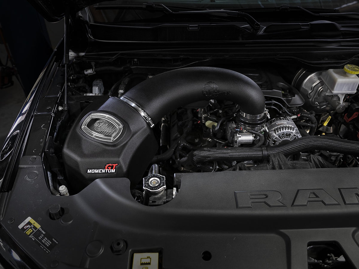 Momentum GT Cold Air Intake System w/ Pro Dry S Filter Ram 1500 (Dt) 19-26 V8-5.7L Hemi aFe Power