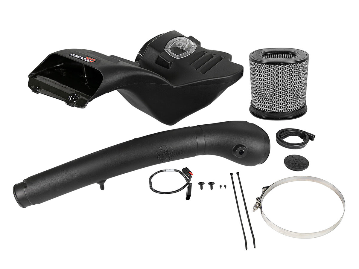 Momentum HD Cold Air Intake System w/ Pro Dry S Filter Ford F-150 18-21 V6-3.0L (td) aFe Power