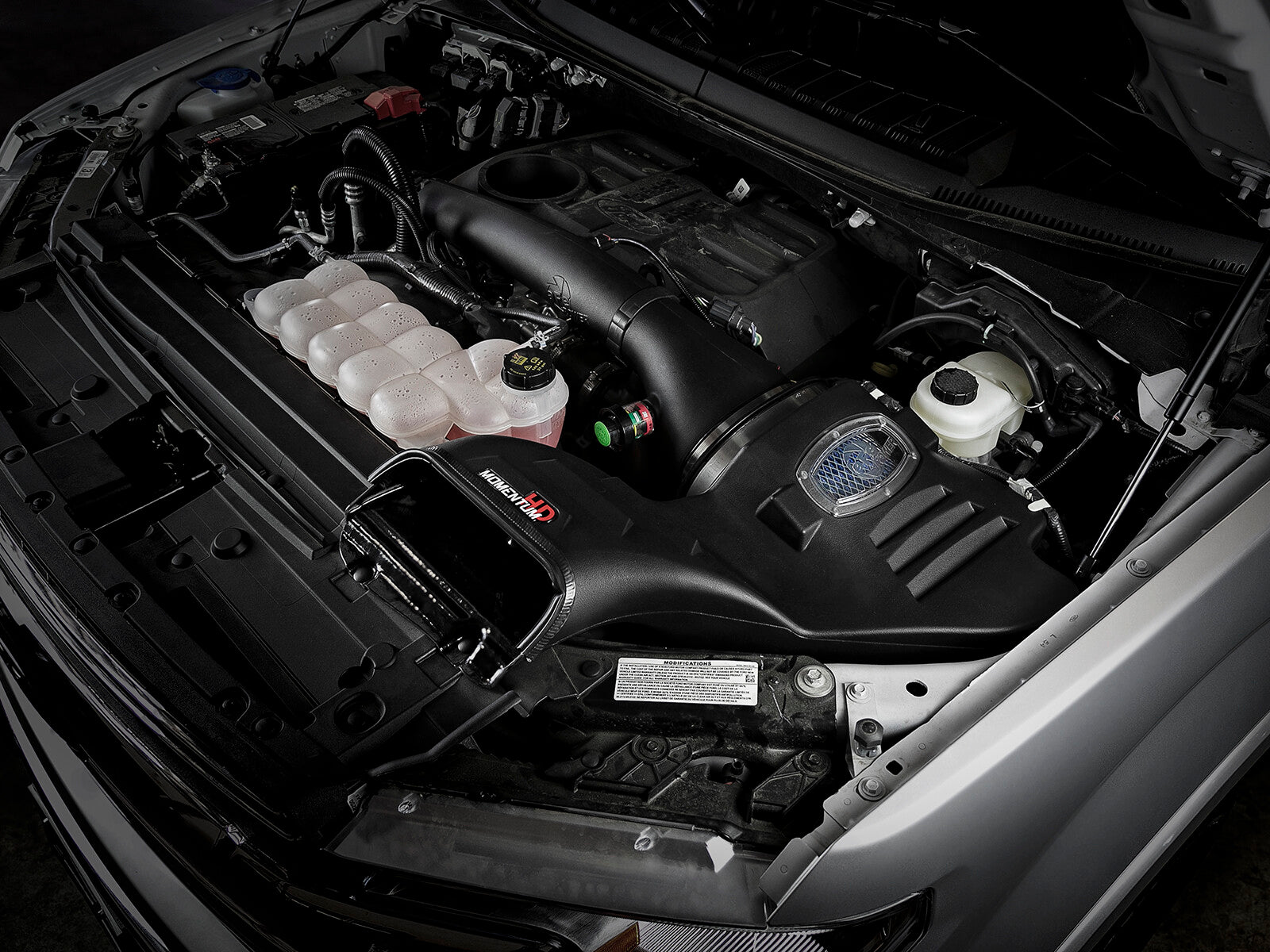 Momentum HD Cold Air Intake System w/ Pro 10R Filter Ford F-150 18-21 V6-3.0L (td) aFe Power