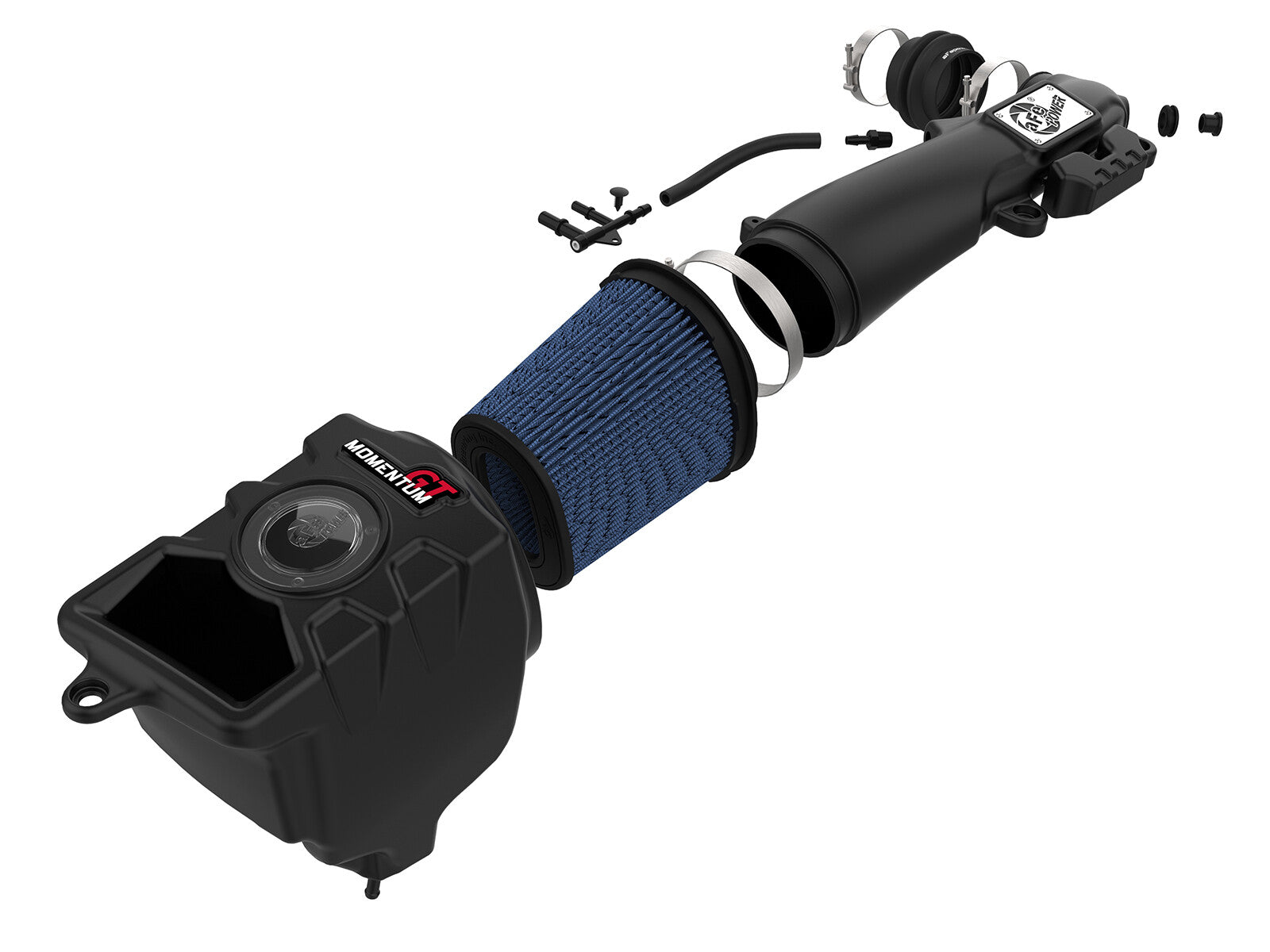Momentum GT Cold Air Intake System w/ Pro 5R Filter Jeep Wrangler (Jl) 18-23 L4-2.0L (t) aFe Power