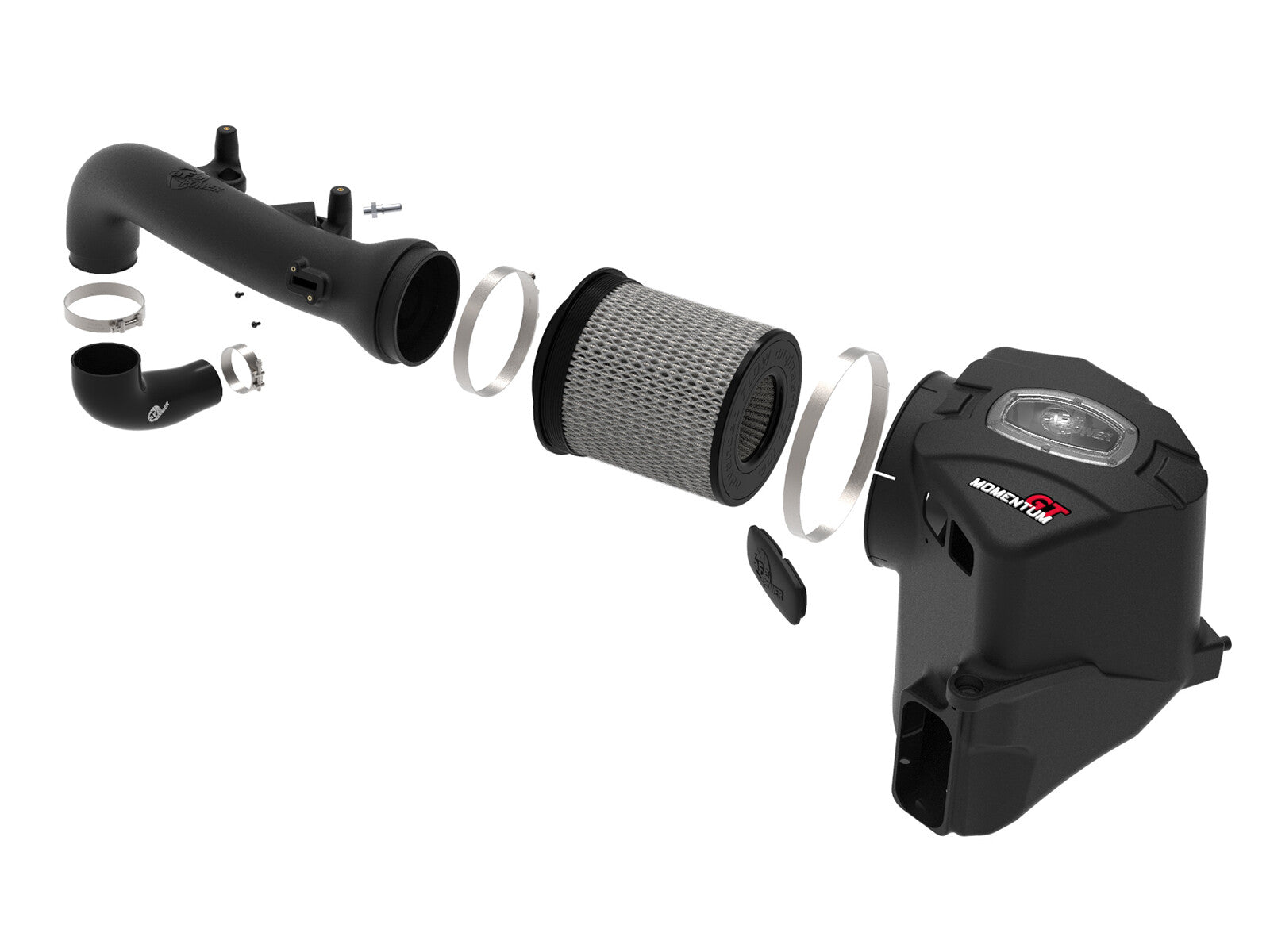 Momentum GT Cold Air Intake System w/ Pro Dry S Filter GM Silverado/Sierra 1500 19-26 L4-2.7L (t) aFe Power