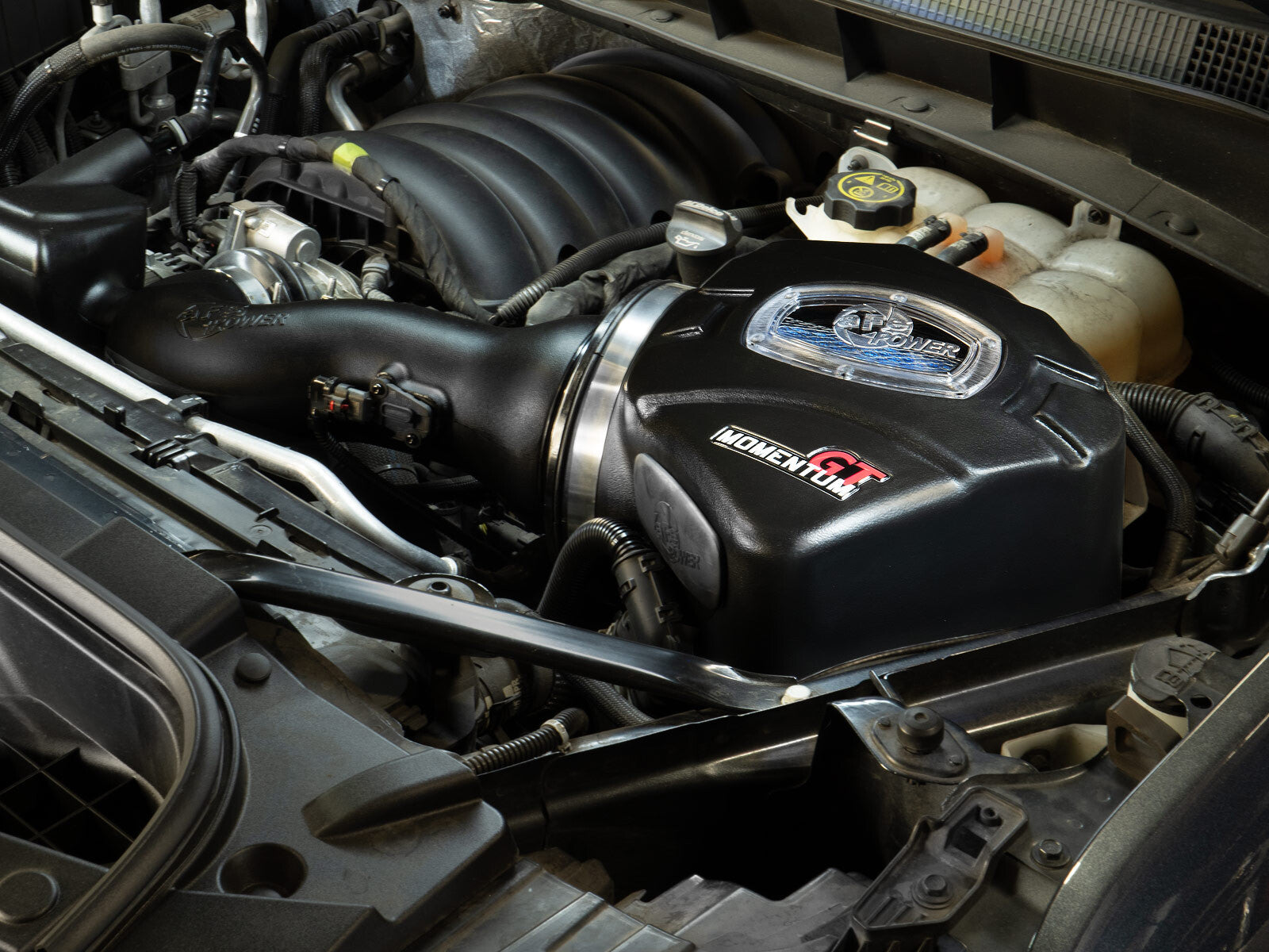 Momentum GT Cold Air Intake System w/ Pro 5R Filter GM Trucks/SUVs 19-26 V8-6.2L aFe Power