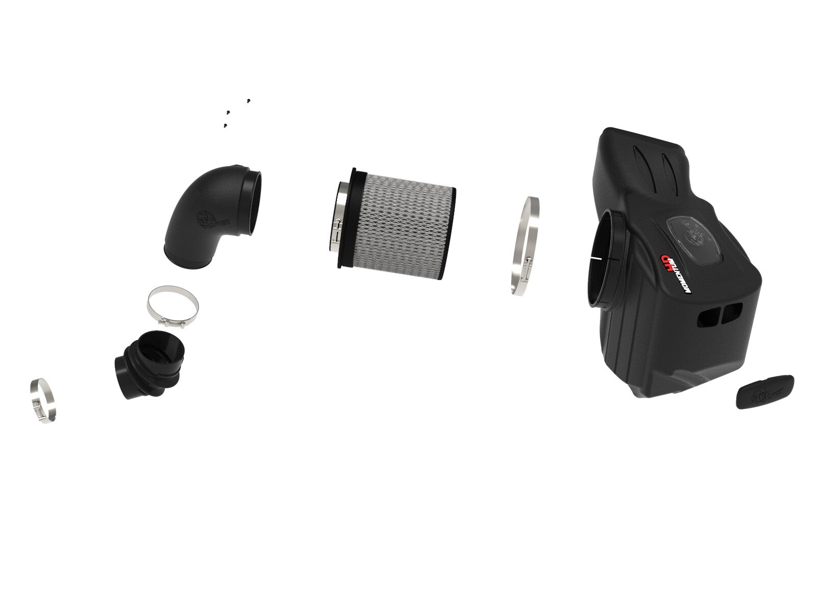 Momentum HD Cold Air Intake System w/ Pro Dry S Filter Ram Diesel Trucks 19-24 L6-6.7L (td) aFe Power