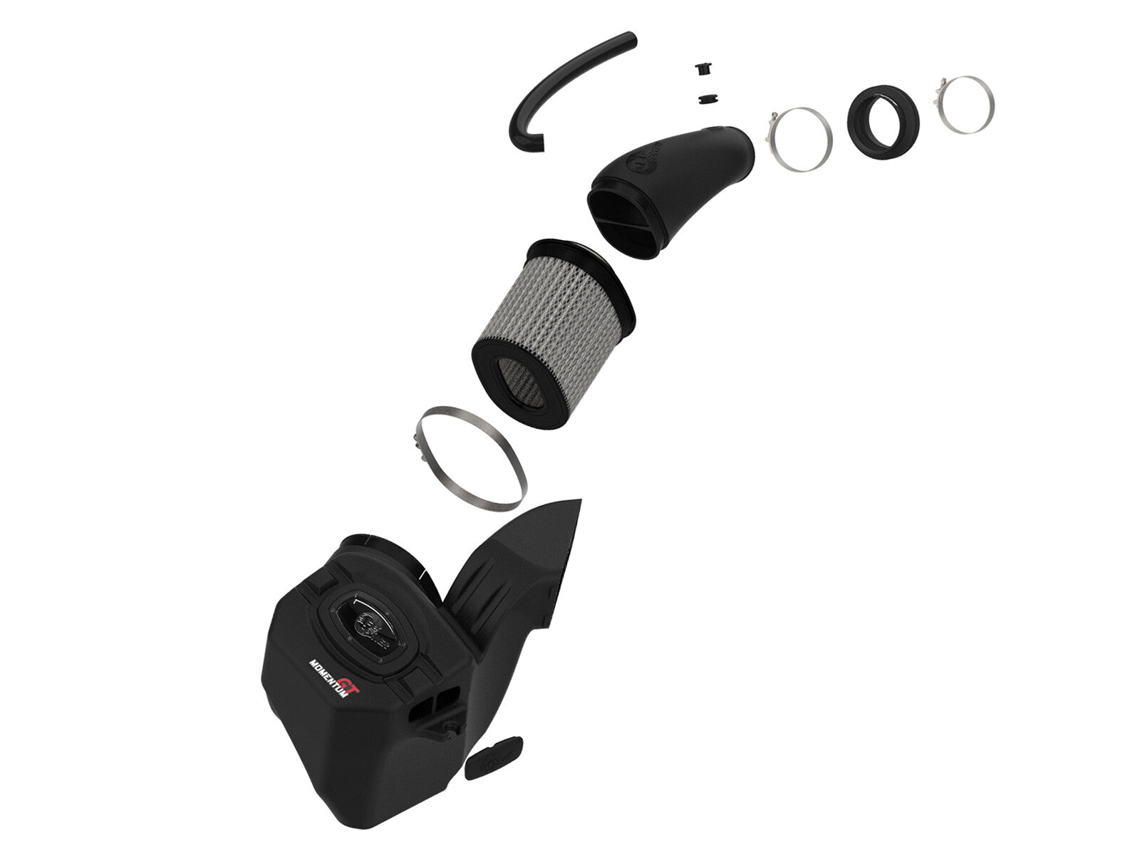 Momentum GT Cold Air Intake System w/ Pro Dry S Filter Ram 2500/3500 19-26 V8-6.4L Hemi aFe Power
