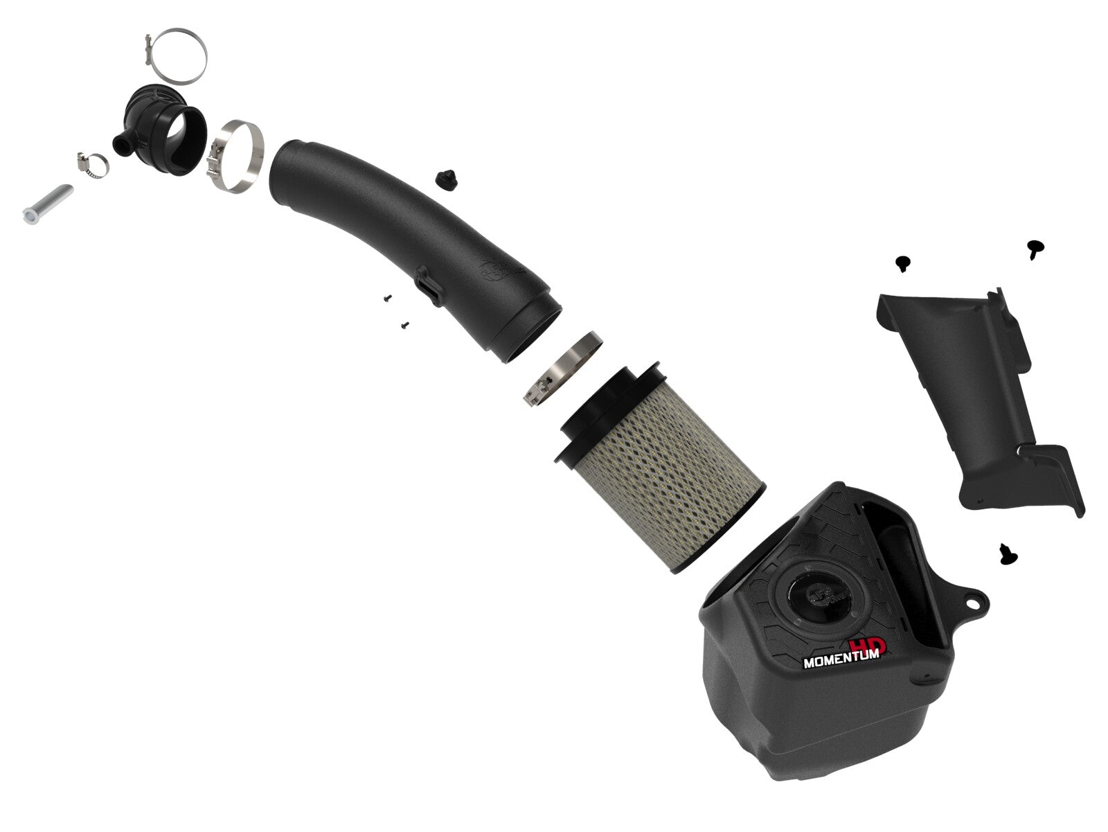 Momentum HD Cold Air Intake System w/ Pro Guard 7 Filter Jeep Wrangler (Jl)/Gladiator (Jt) 20-23 V6-3.0L (td) EcoDiesel aFe Power