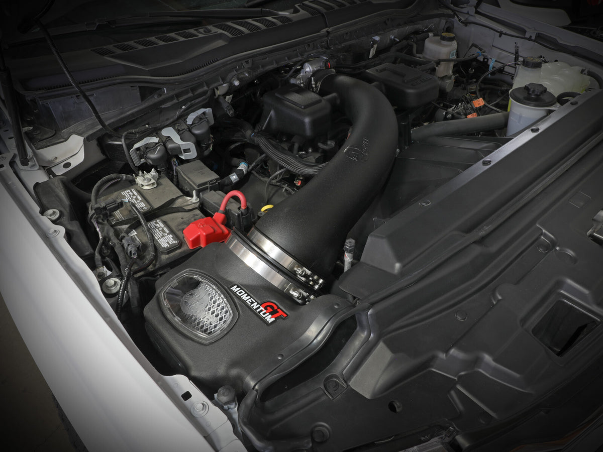 Momentum GT Cold Air Intake System w/ Pro Dry S Filter Ford F-250/F-350 20-22 V8-6.2L aFe Power
