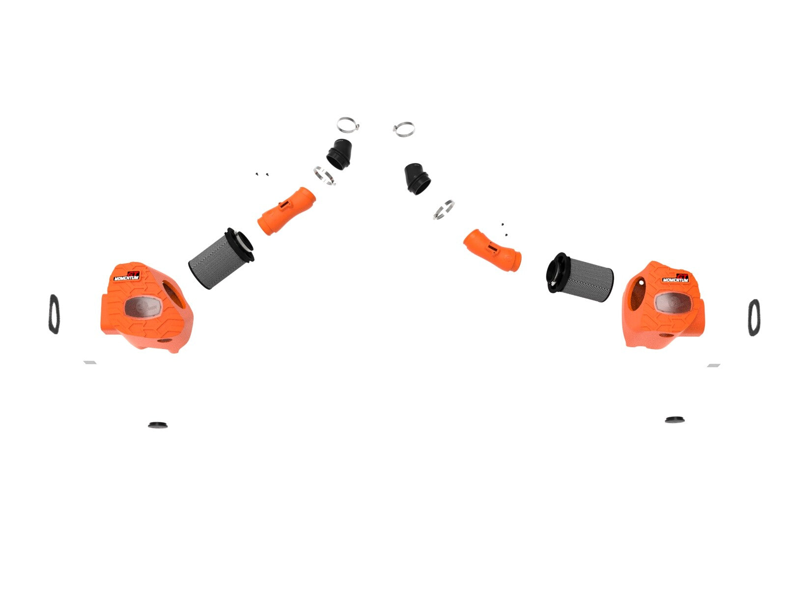 Momentum GT Cold Air Intake System Orange w/ Black Pro 5R Filter Toyota Tundra 22-26 V6-3.4L (tt) aFe Power