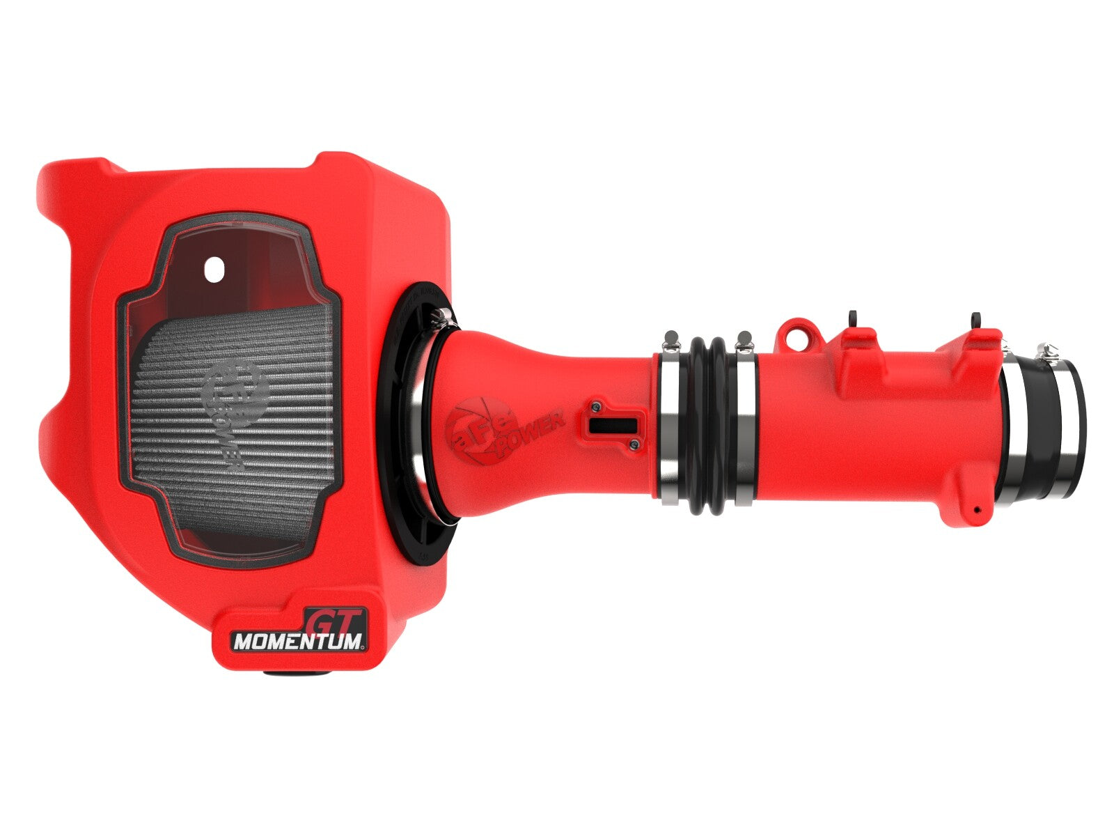 Momentum GT Cold Air Intake System Red w/ Pro Dry S Filter Ram 1500 25-26 L6-3.0L (tt) aFe Power