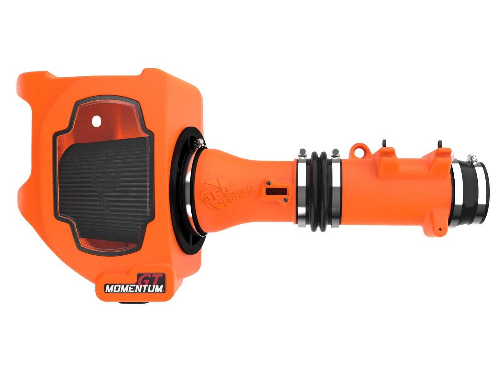 Momentum GT Cold Air Intake System Orange w/ Black Pro 5R Filter Ram 1500 25-26 L6-3.0L (tt) aFe Power