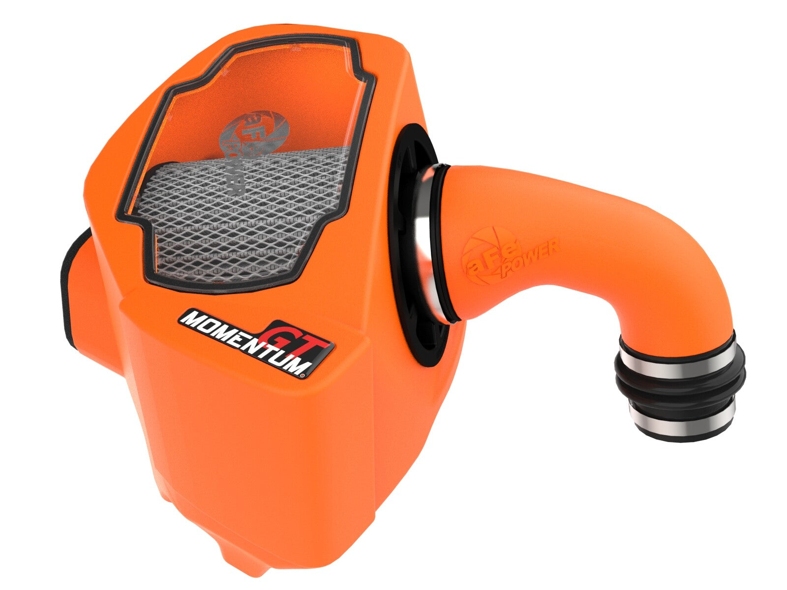 Momentum GT Cold Air Intake System Orange w/ Pro Dry S Filter Toyota Land Cruiser (J250) 24-26 L4-2.4L (t) aFe Power