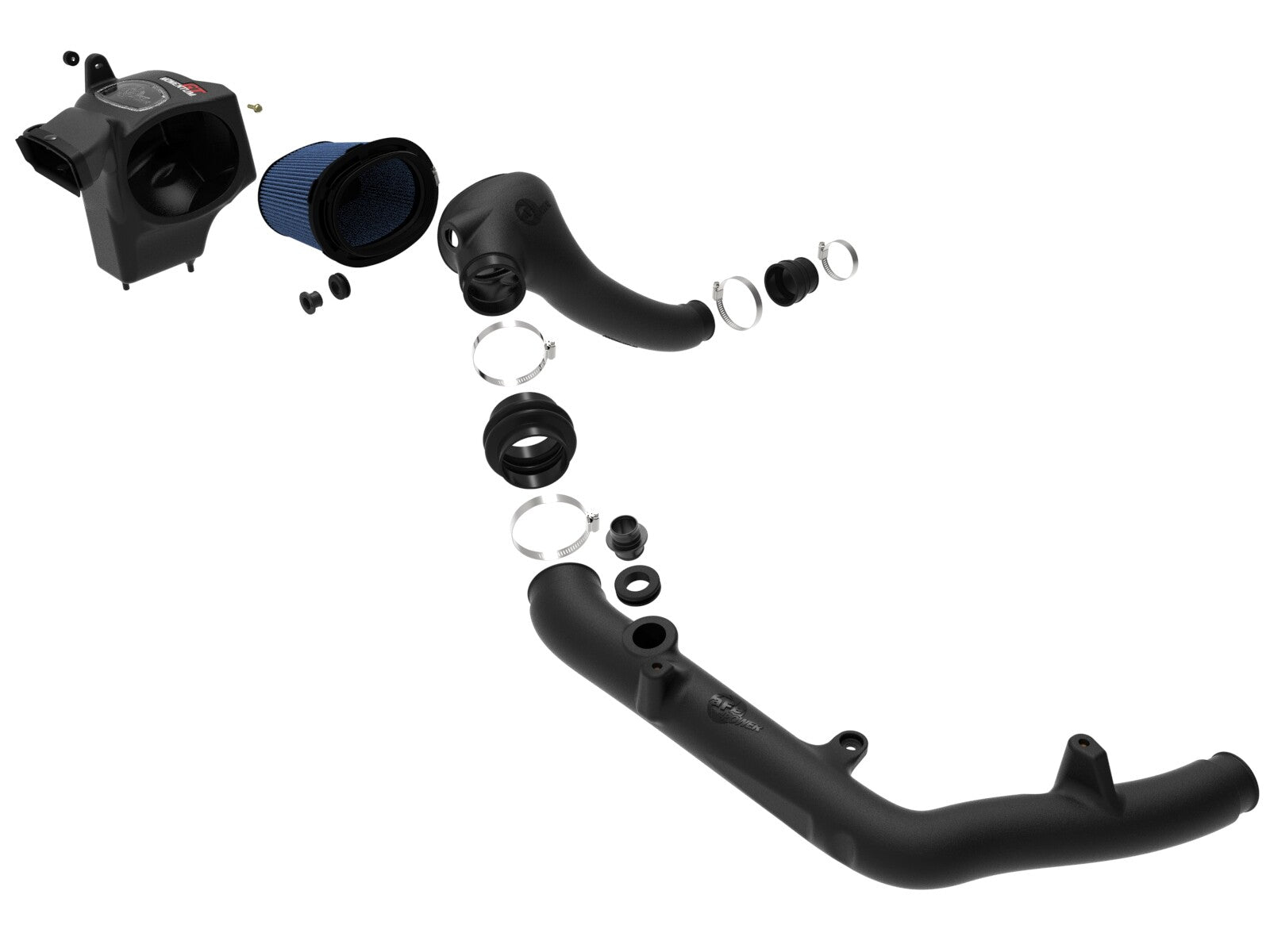 Momentum GT Cold Air Intake System w/ Pro 5R Filter Ford Ranger 24-26 V6-2.7L (tt) aFe Power