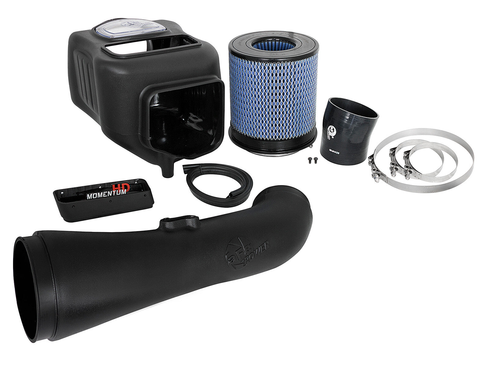 Momentum HD Cold Air Intake System w/ Pro 10R Filter GM Diesel Trucks 17-19 V8-6.6L (td) L5P aFe Power