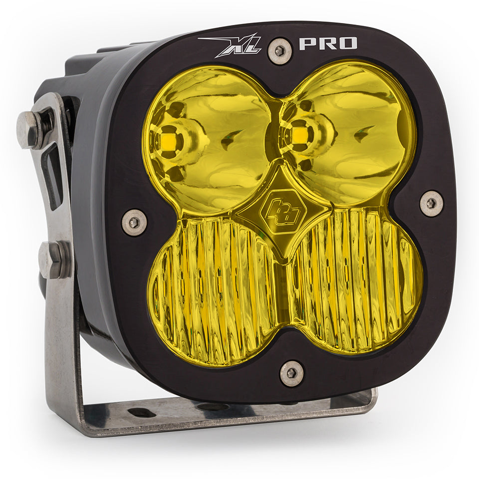 LED Light Pods Amber Lens Spot Pair XL Pro Baja Designs