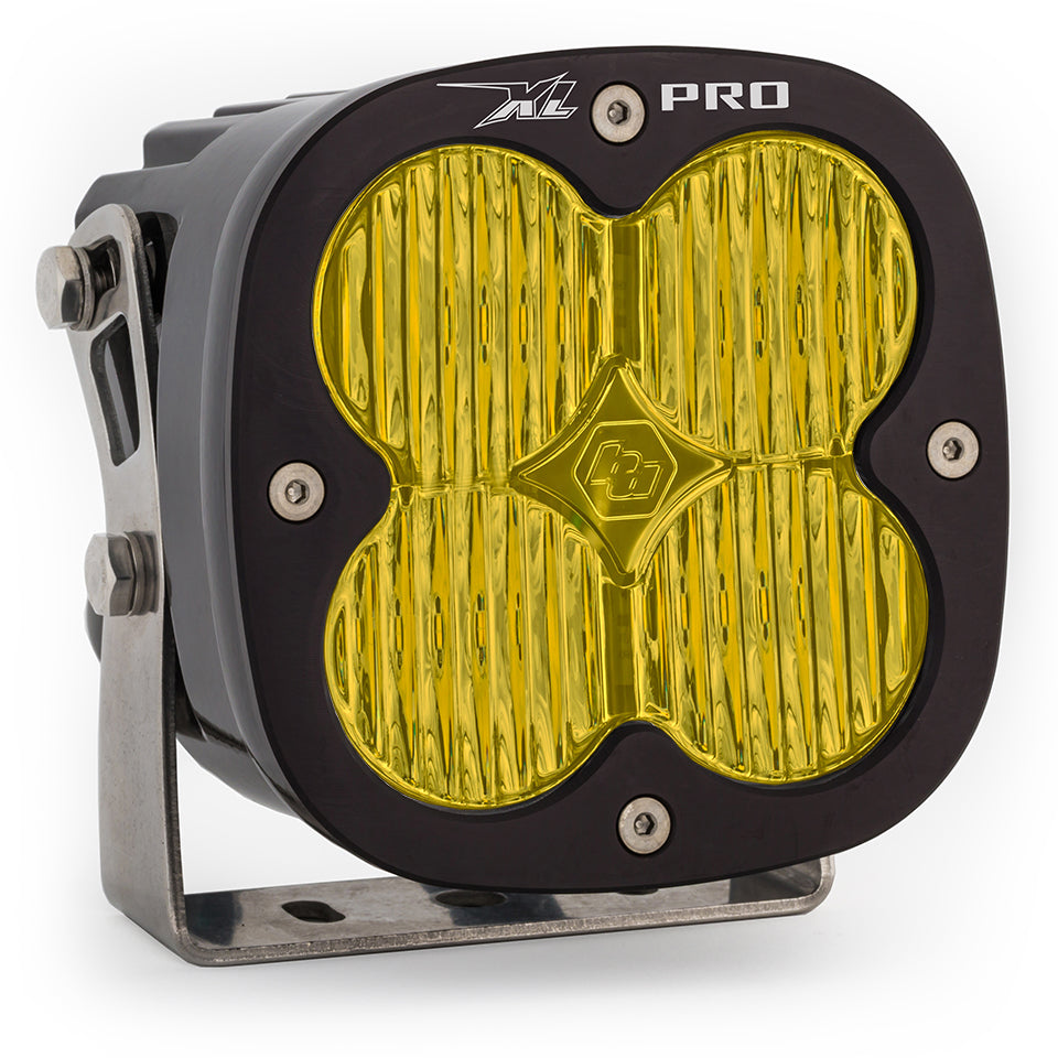 LED Light Pods Amber Lens Spot Pair XL Pro Baja Designs
