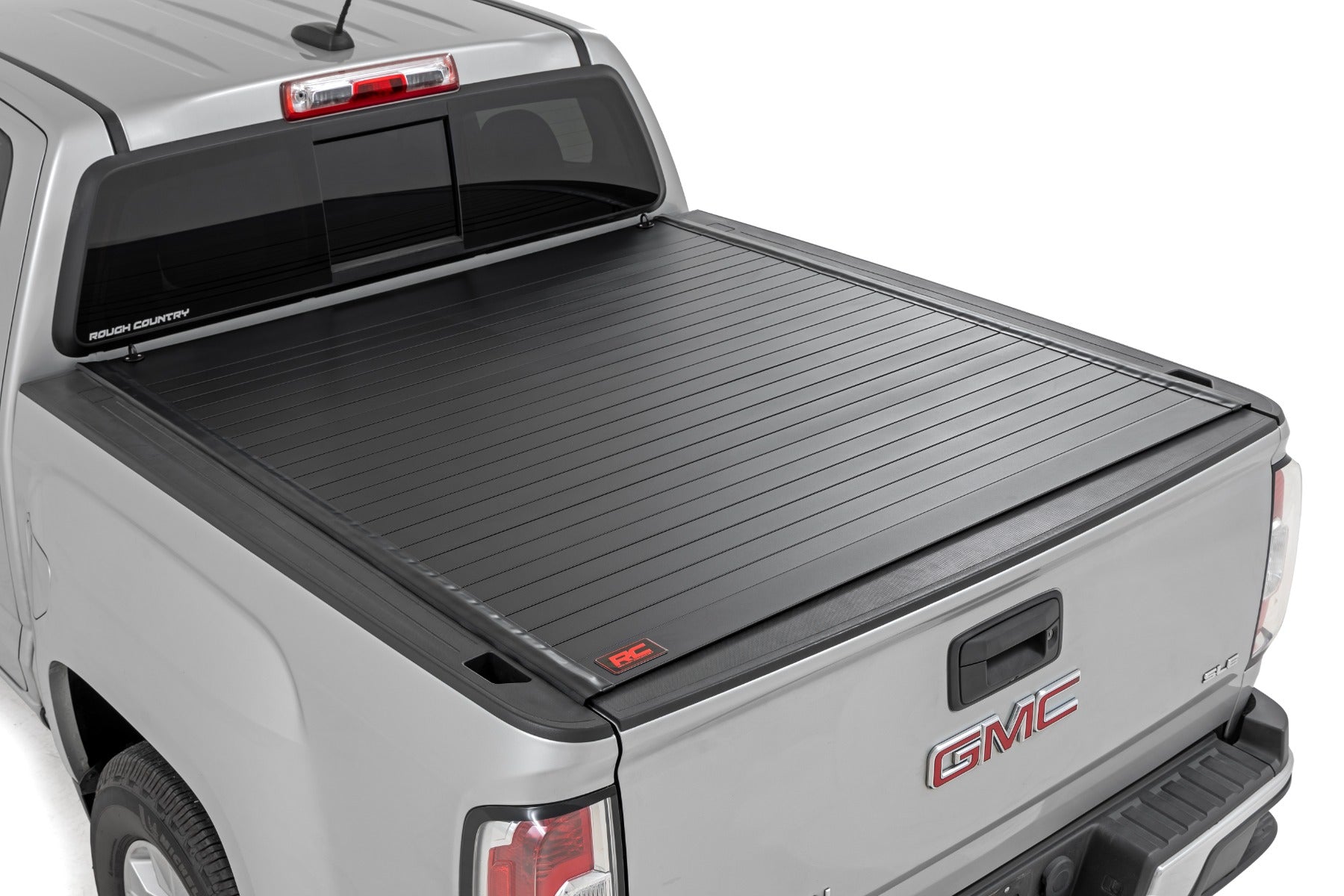 Hard Roll Up Bed Cover 5 Foot Bed Chevy/GMC Canyon/Colorado 2WD/4WD (15-22) Rough Country