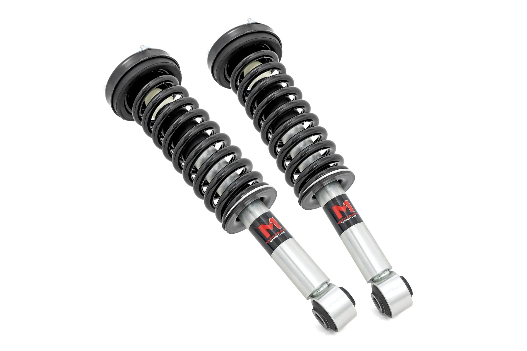 M1 Adjustable Leveling Struts Monotube 0-2 Inch Ford F-150 4WD (2009-2013) Rough Country
