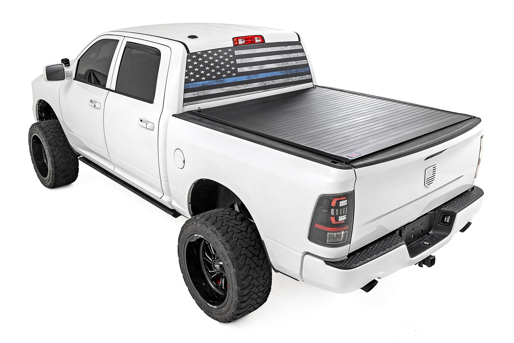 Hard Roll Up Bed Cover 5 Foot 7 Inch Bed Ram 1500 (09-18)/2500 (09-26) Rough Country