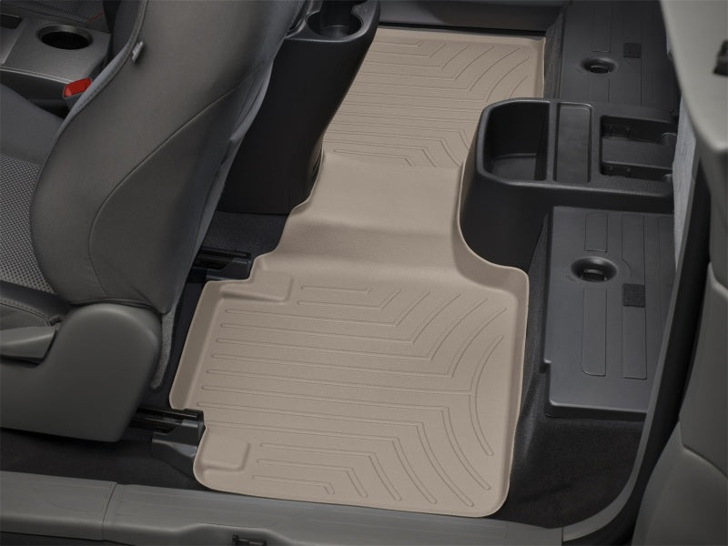 WeatherTech 12-13 Toyota Tacoma Rear FloorLiner - Tan