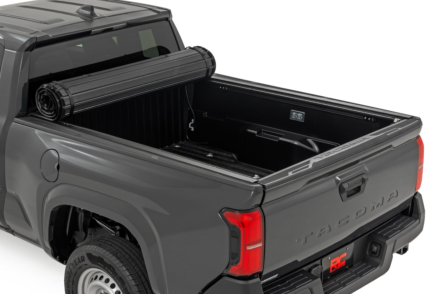 Hard Roll Up Bed Cover 6 Foot Bed Toyota Tacoma 2WD/4WD (2024-2026) Rough Country