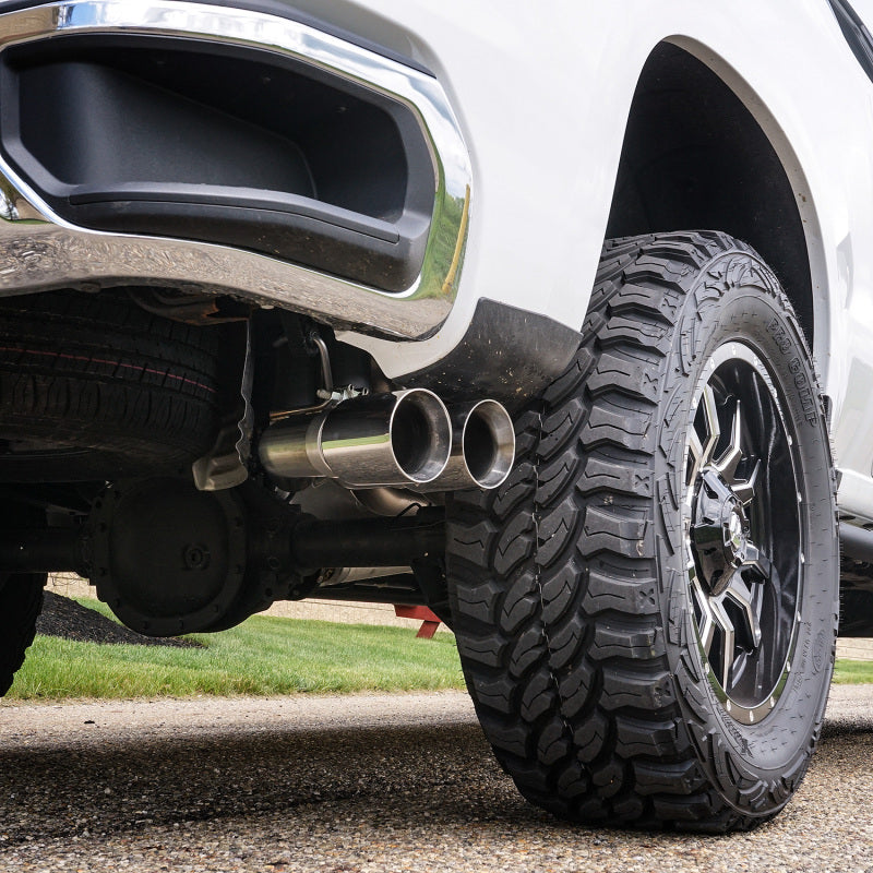Stainless Works 2019+ Chevrolet Silverado 5.3L 3in Redline Catback Factory Connect Dual Polished Tip