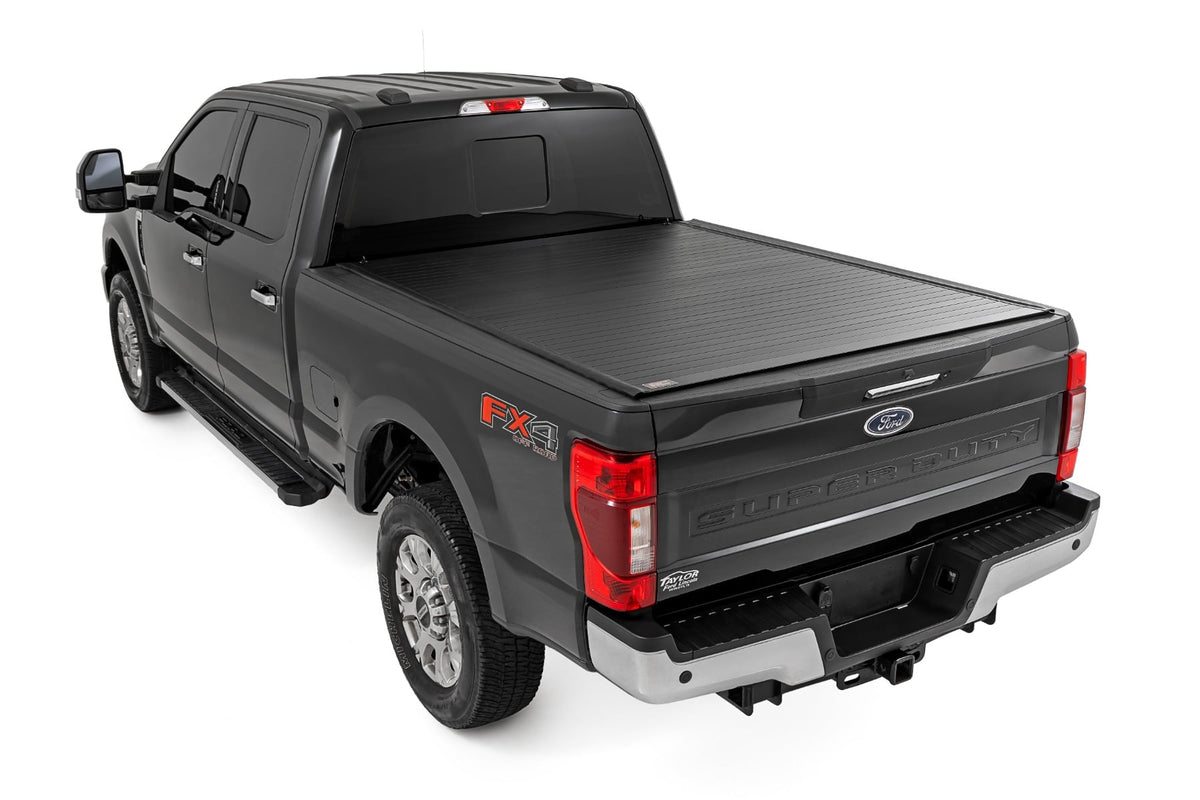 Hard Roll Up Bed Cover 6 Foot 10 Inch Bed Ford F-250/F-350 Super Duty (17-26) Rough Country