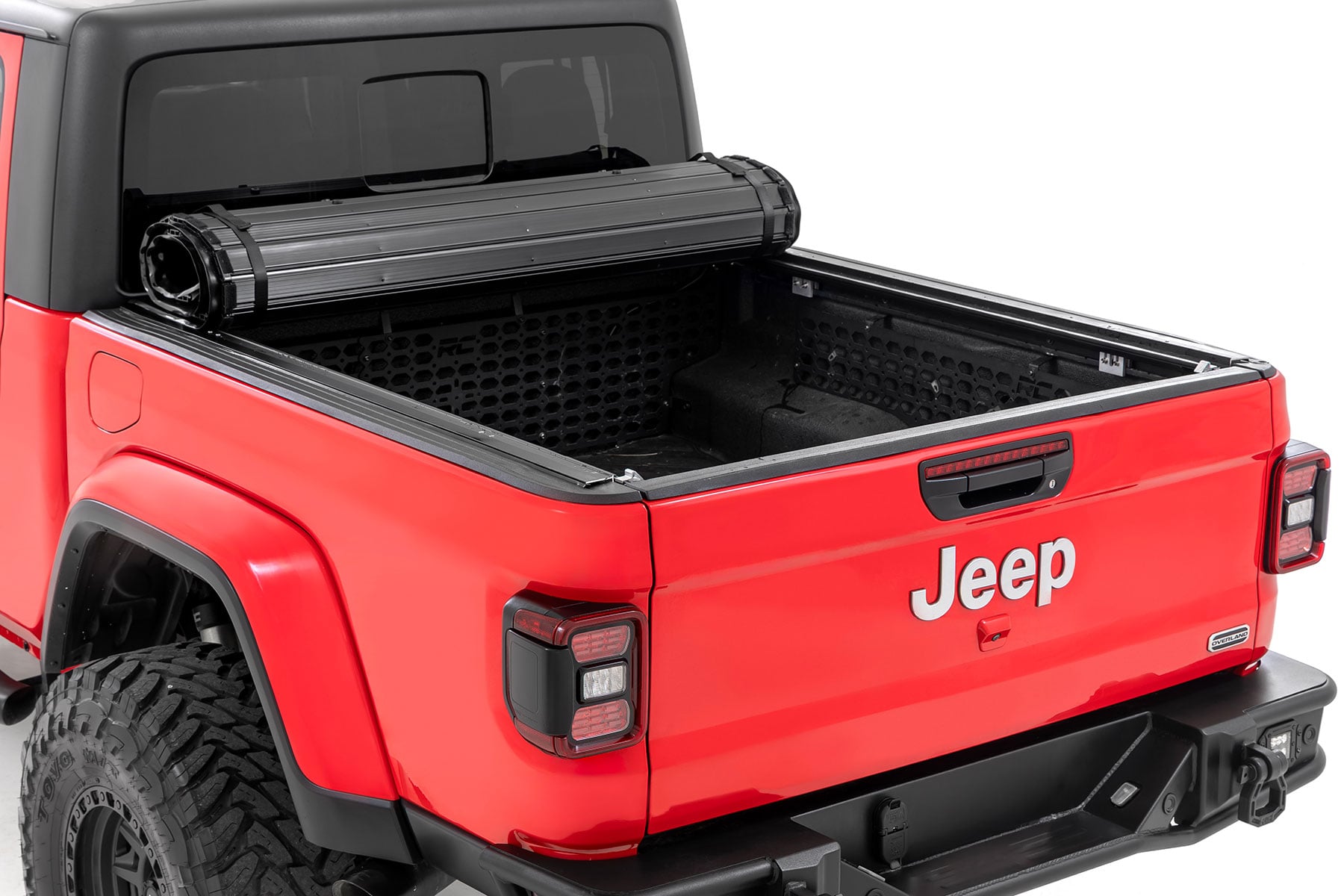 Hard Roll Up Bed Cover 5 Foot Bed Jeep Gladiator JT 4WD (2020-2025) Rough Country