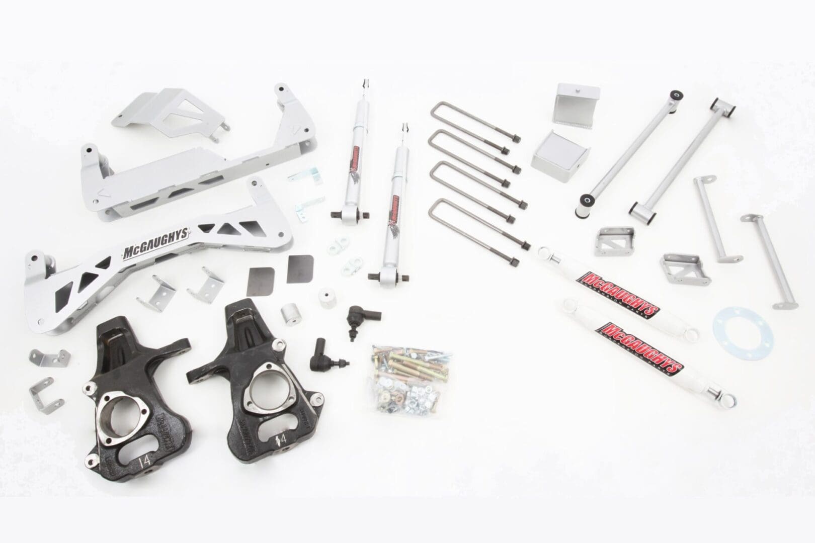 McGaughy's 7-9 Inch Premium Lift Kit 2007-2013 Silverado/Sierra 1500 2WD