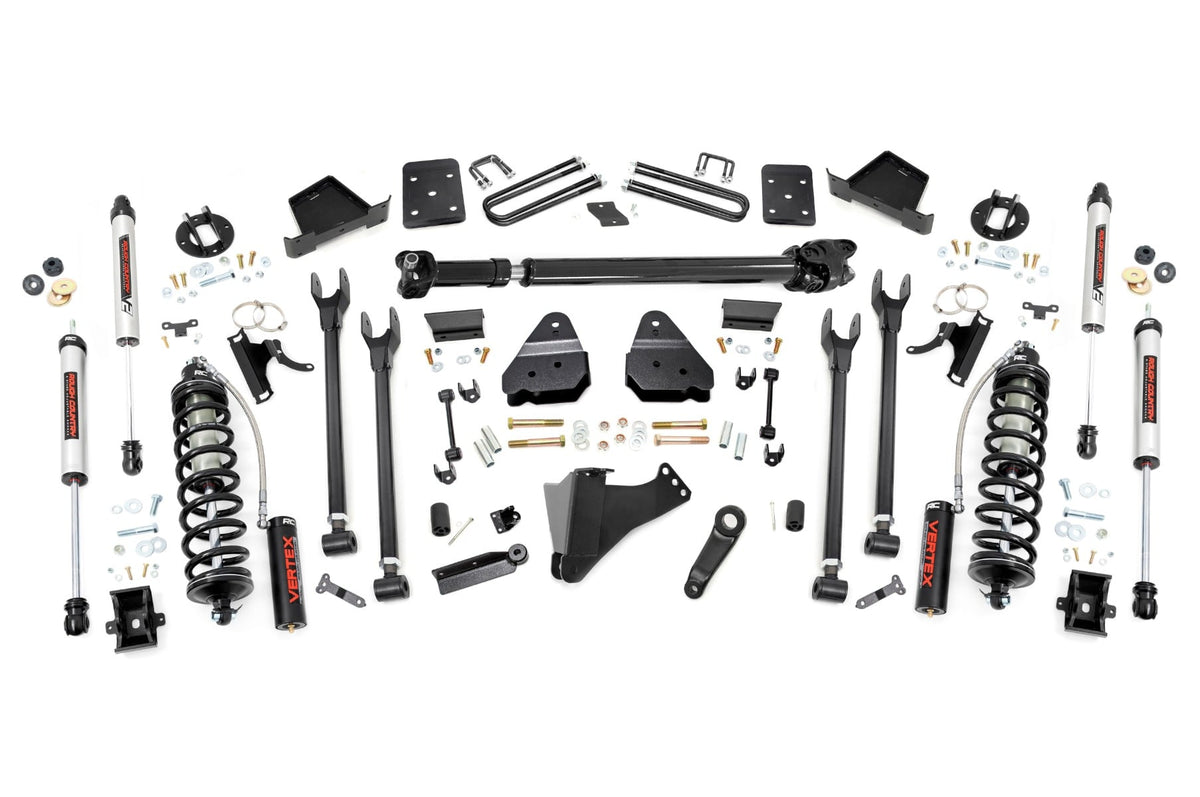 6 Inch Lift Kit Diesel 4-Link FR D/S C/O V2 Ford F-250/F-350 Super Duty (17-22) Rough Country