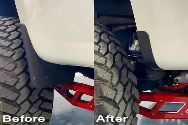 McGaughy's Mud Flap Delete Kit 2019-2026 Chevrolet Silverado 1500