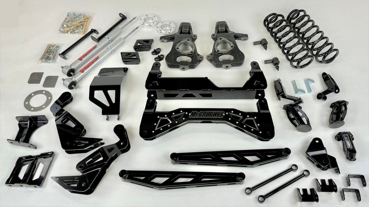 McGaughy's 7 Inch Premium Lift Kit 2014-2020 Tahoe, Suburban, Yukon, Yukon XL 4WD Non-Auto