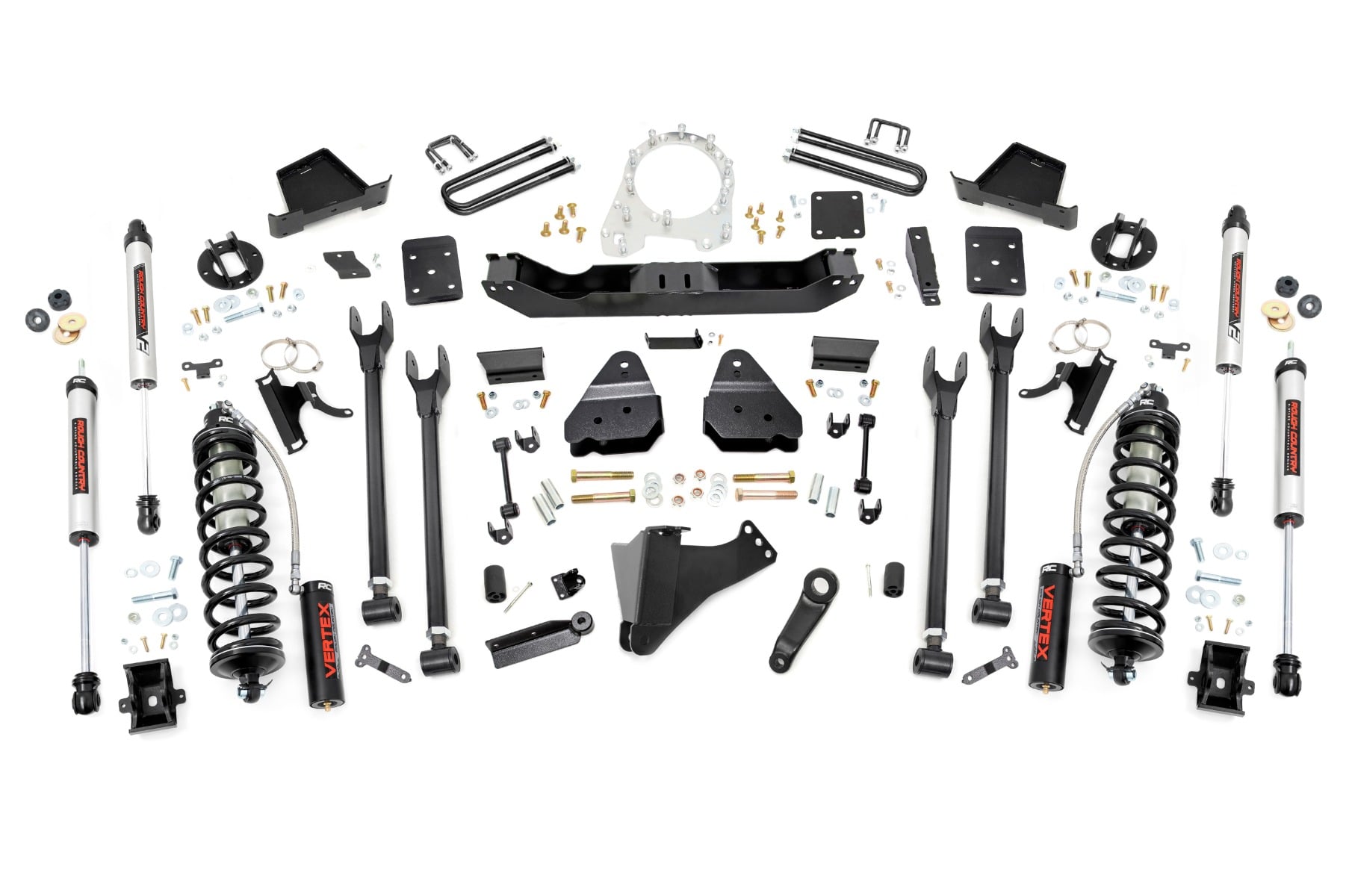6 Inch Lift Kit Diesel 4 Link OVLD C/O Ford F-250/F-350 Super Duty (17-22) Rough Country