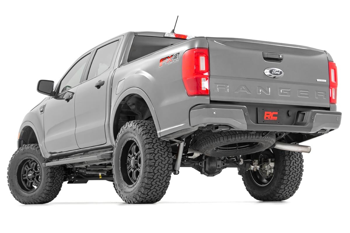 6 Inch Lift Kit Cast Steel Knuckles Ford Ranger 4WD (2019-2023) Rough Country
