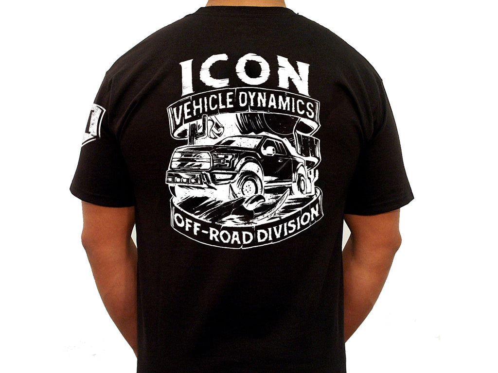 ICON Western-Logo Tee – Black, XXL