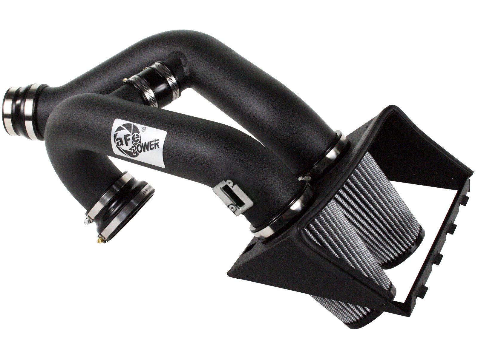 Rapid Induction Cold Air Intake System w/ Pro Dry S Filter Ford F-150 2011 V6-3.5L (tt) aFe Power