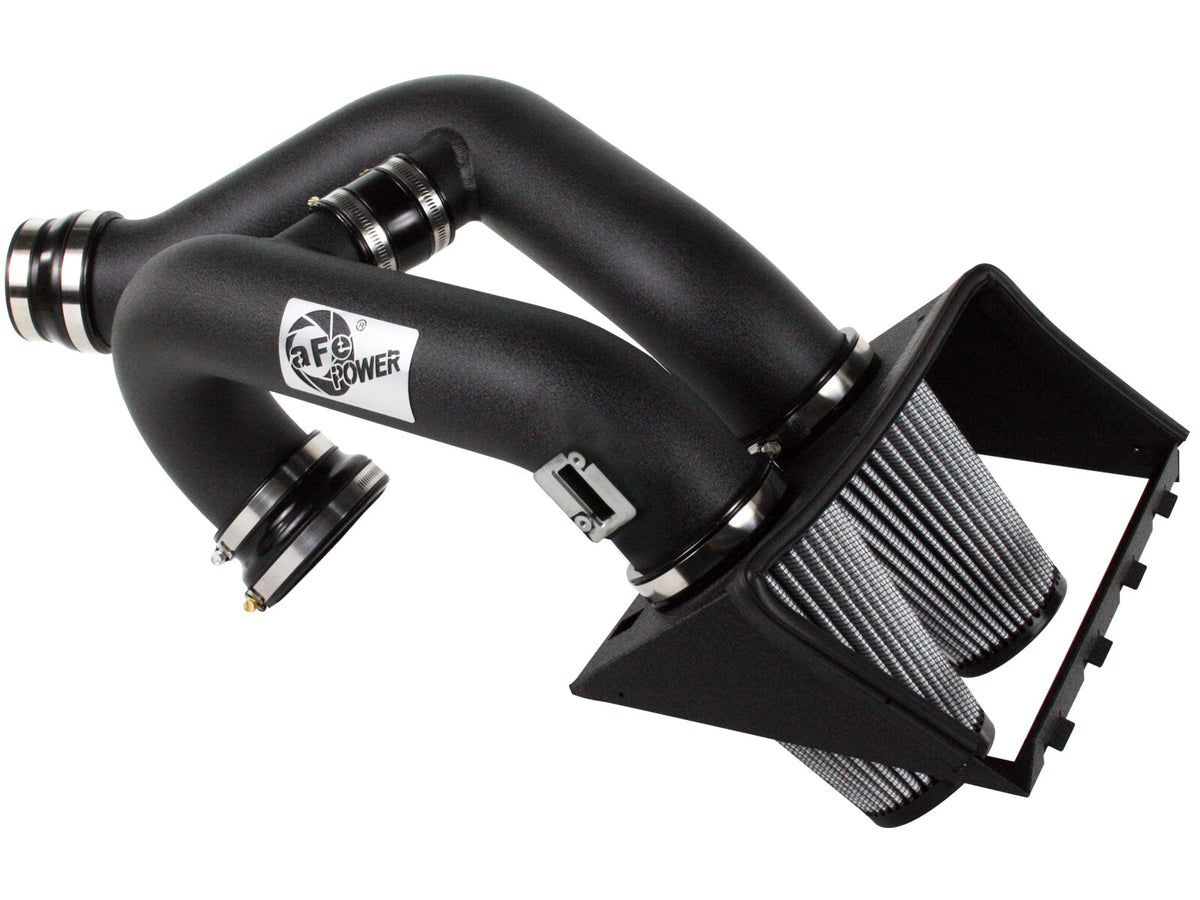 Rapid Induction Cold Air Intake System w/ Pro Dry S Filter Ford F-150 2011 V6-3.5L (tt) aFe Power