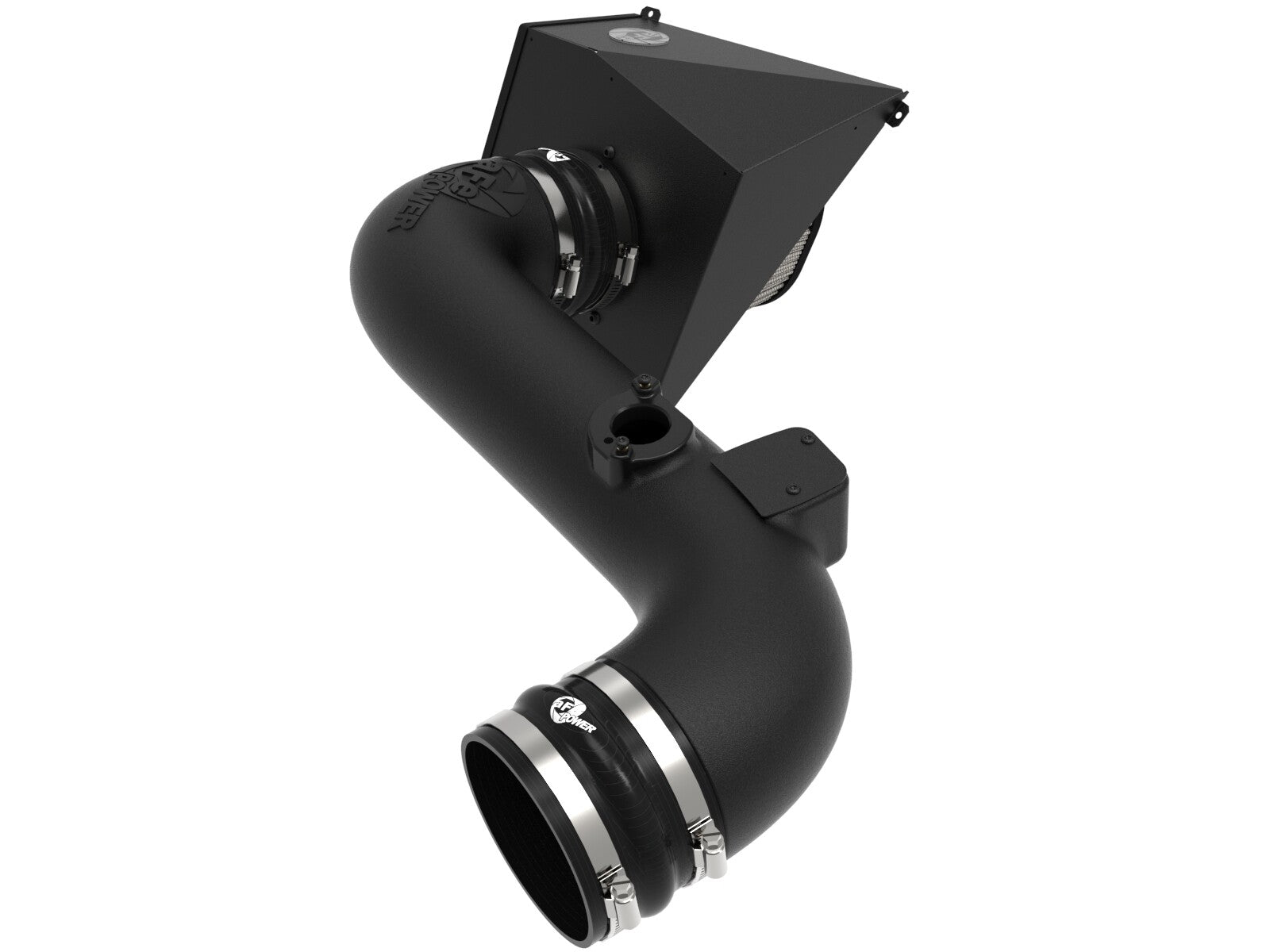 Rapid Induction Cold Air Intake System w/ Pro Dry S Filter GM Diesel Trucks 11-16 V8-6.6L (td) Lml aFe Power